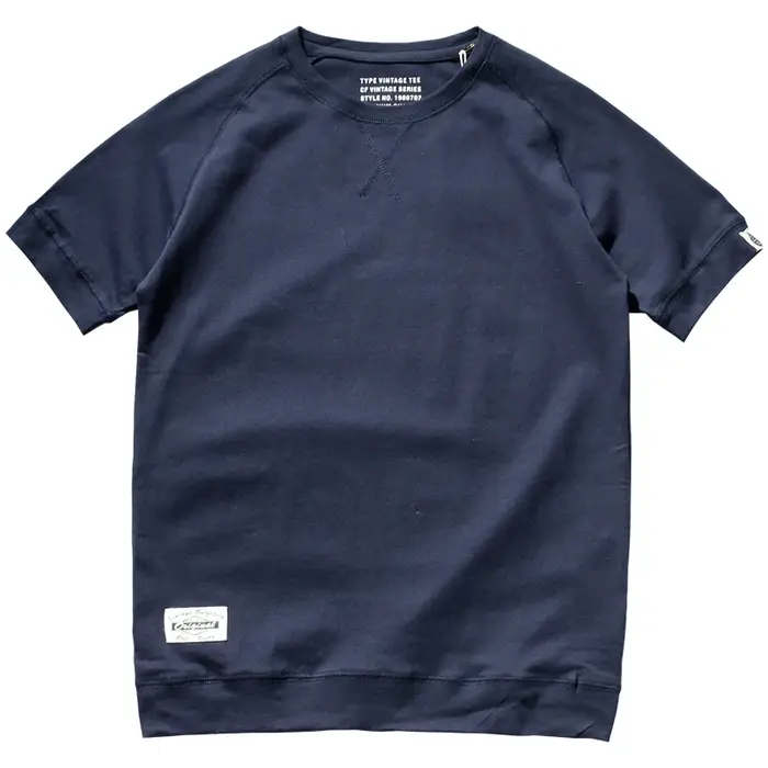 T-shirt uni à manches Leurs lan pour hommes