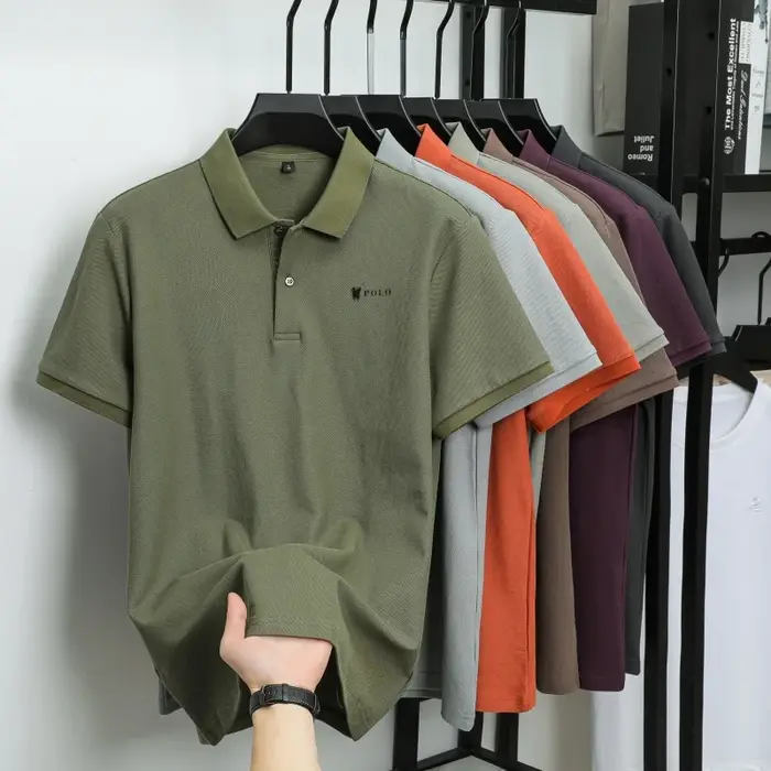 Polo classique d'été Paul Brand New Pony Design respirant pour homme