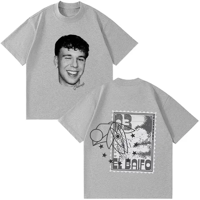 Soldes d'été : T-shirt graphique QUEVEDO EL BAIFO Album 2026 Tour pour Hommes et Femmes