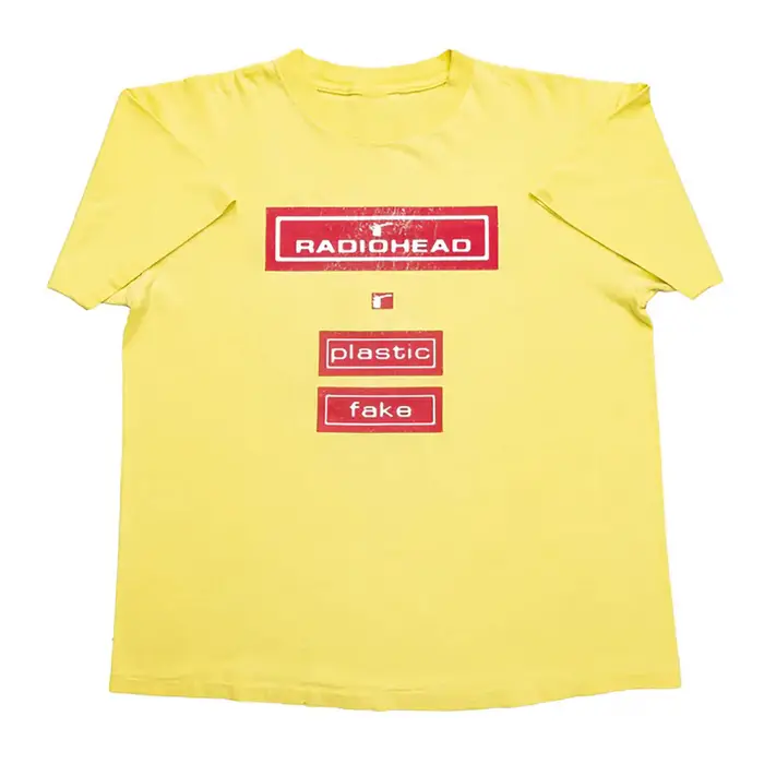 Nouveau T-shirt à manches courtes pour hommes, style rétro américain, avec l'album OK Computer de la