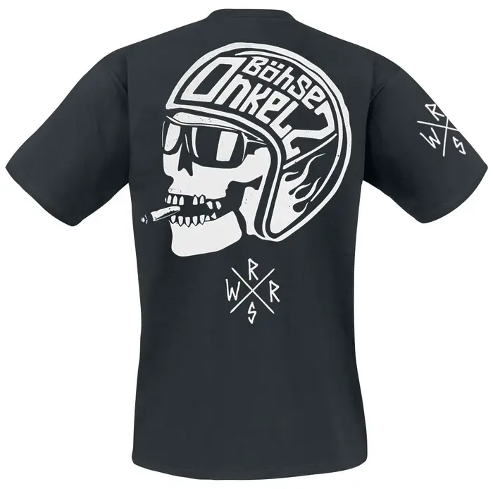 Allemand Heavy Metal Böhse Onkelz T-shirt Hommes Femmes Surdimensionné Y2k Rue Décontracté Coton Harajuku Haute Qualité Fmela Vêtements Mâle