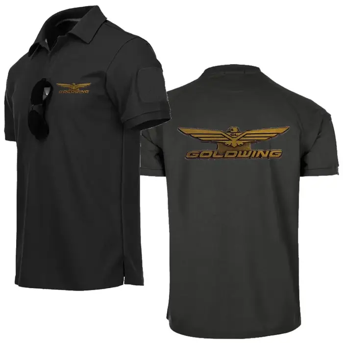 Hommes Polo à manches courtes POLOS sport Fitness chemises T-Shirt maille