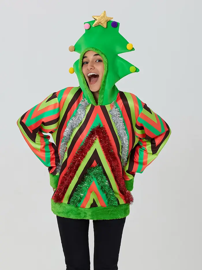 Sweat à capuche de Noël pour hommes et femmes