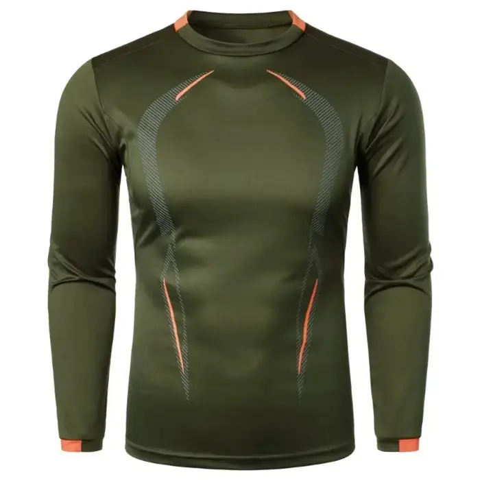 T-shirt à manches longues pour hommes, léger et respirant, à séchage rapide, Streetwear, surdimensio