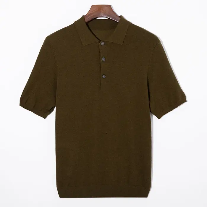Polo à manches courtes pour hommes