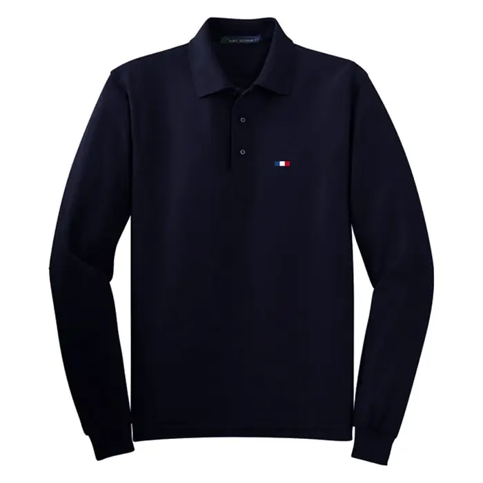 Nouveau Design Polos chemises hommes automne respirant 100% coton