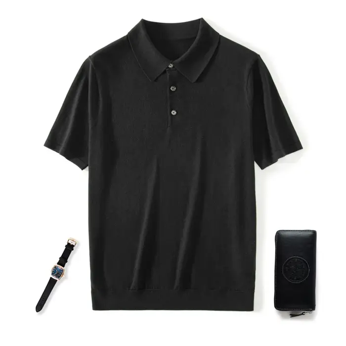 Polo à manches courtes Mulberry pour hommes