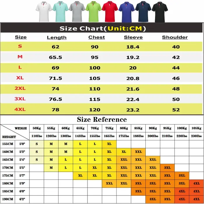 Polos décontractés pour hommes