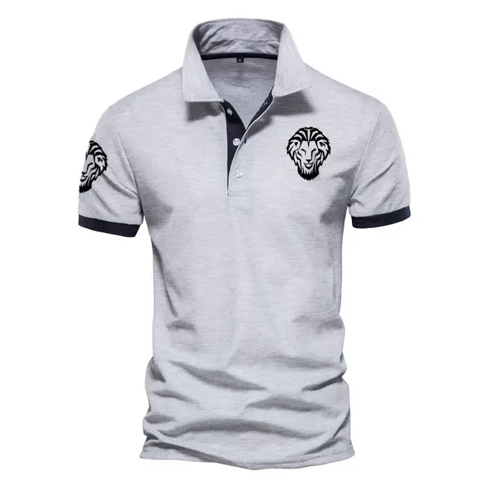 POLO pour hommes de taille européenne Leon Athletic Club de Bilbao Harajuku hip-hop street fashion été impression