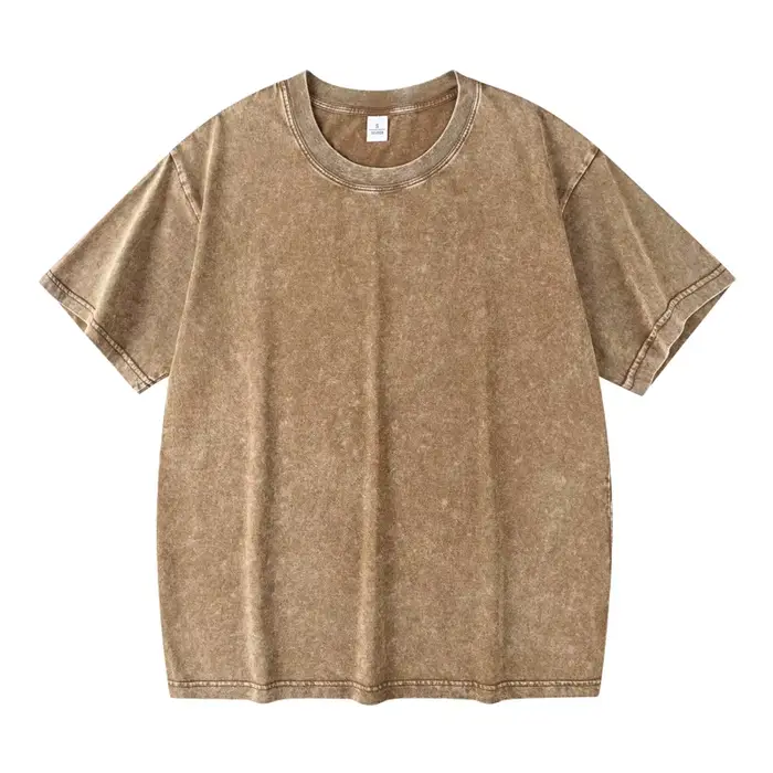 T-shirt à manches courtes en coton épais