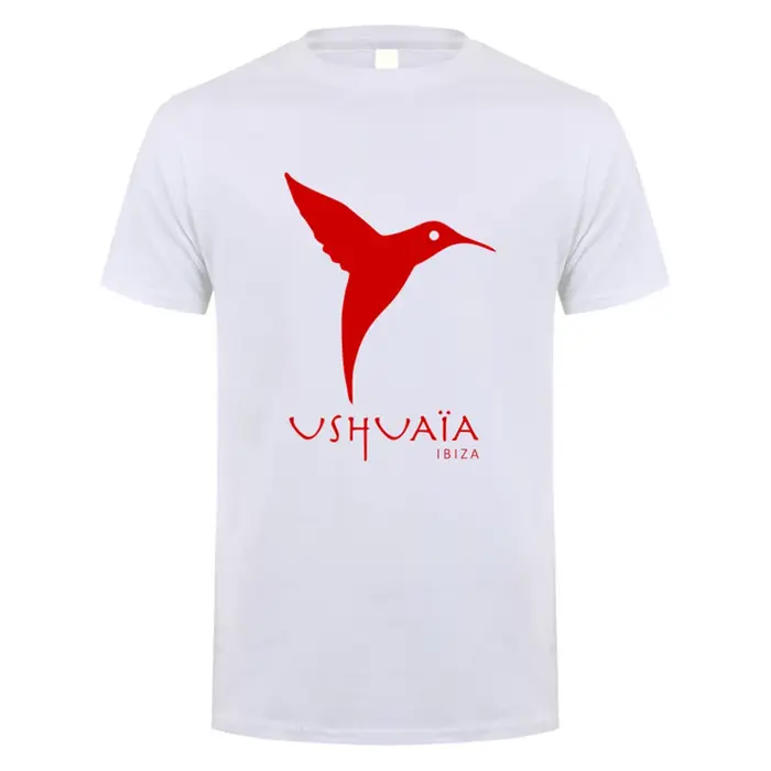 Ushuaia Ibiza t-shirt été hommes coton à manches courtes t-shirts cadeau homme