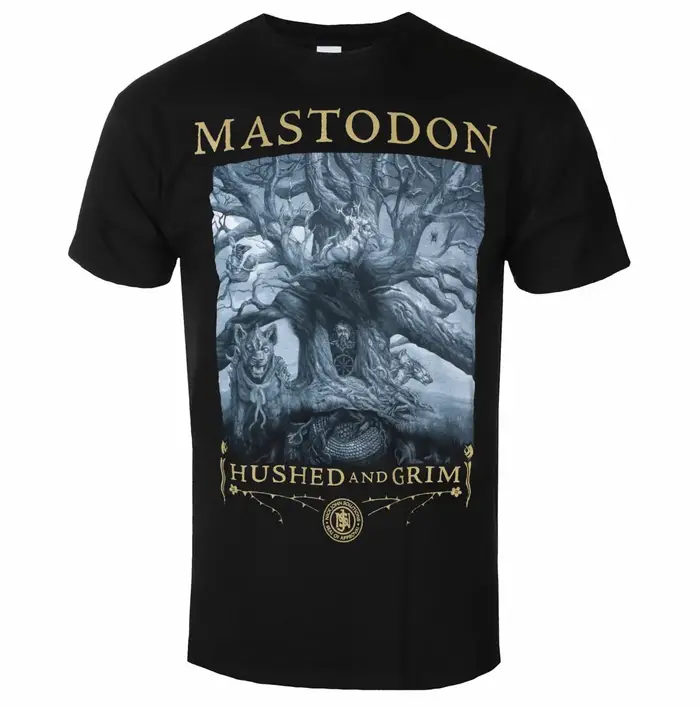 T-shirt en coton avec motif Mastodon