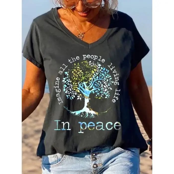 T-shirts à manches courtes pour femmes
