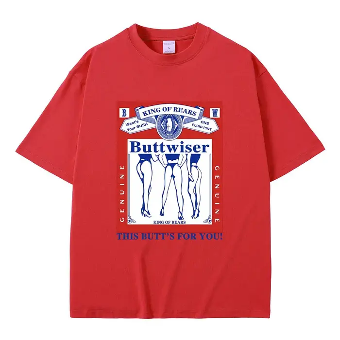 T-shirt pour Homme et Femme, Chanteur Lana Del Rey, King of Rears, This Butt for You, Streetwear, Te