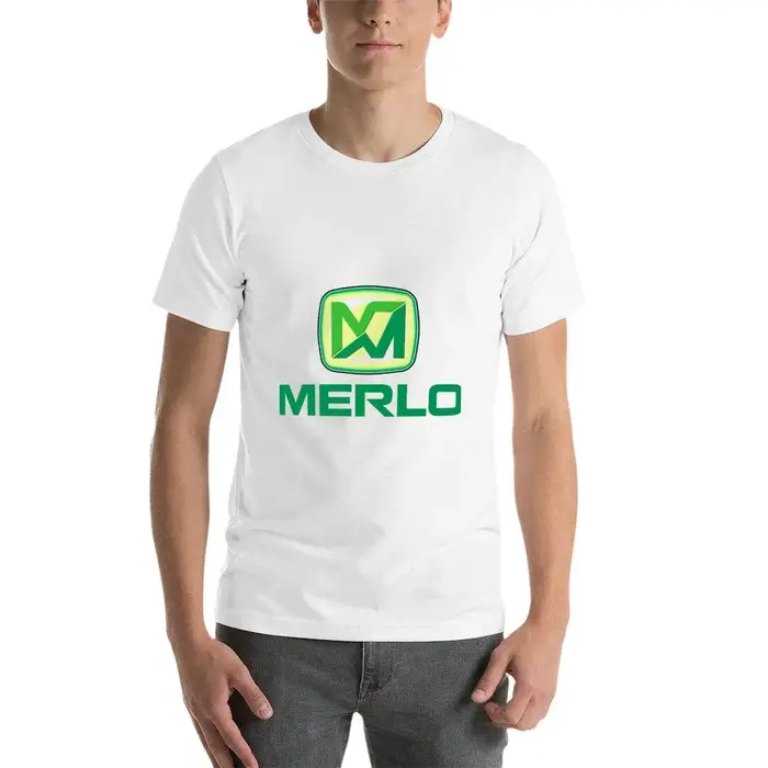 T-shirt avec logo Merlo