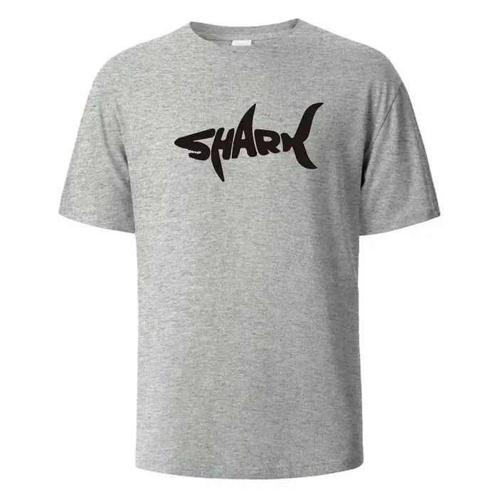 T-Shirt imprimé requin 100% coton