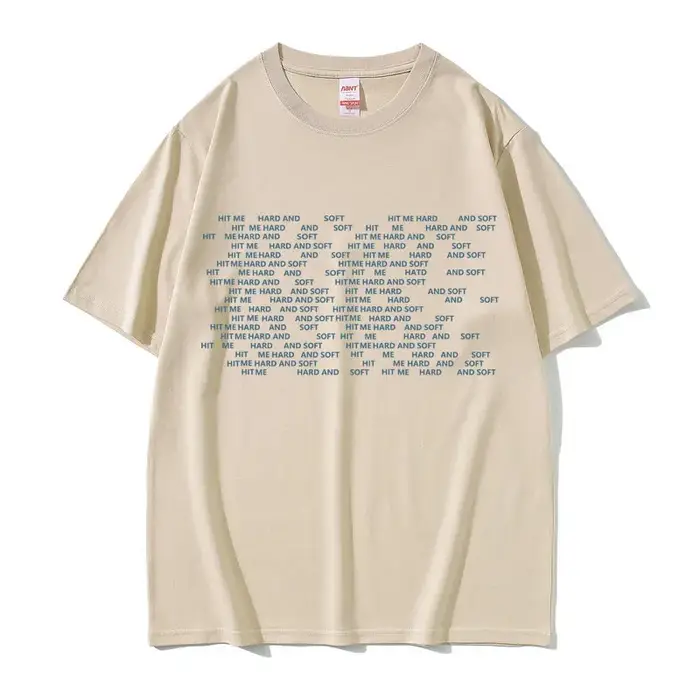 T-shirt Hit Me Hard and Soft pour hommes et femmes