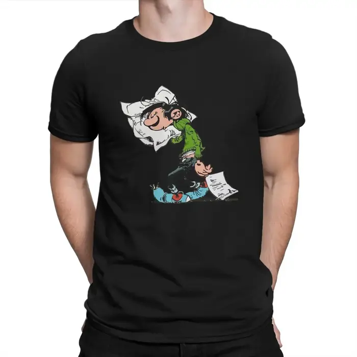 Gaston Lagaffe Comics T-shirt pour homme
