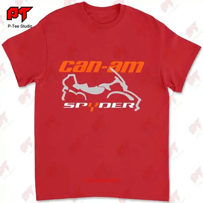 T-shirt Can Am Spyder Racing Logo, R3DB, Nouveau