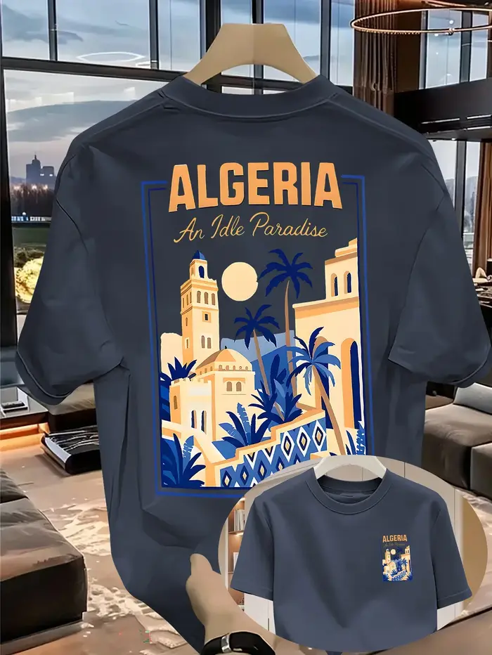 T-shirt 100% coton pour hommes