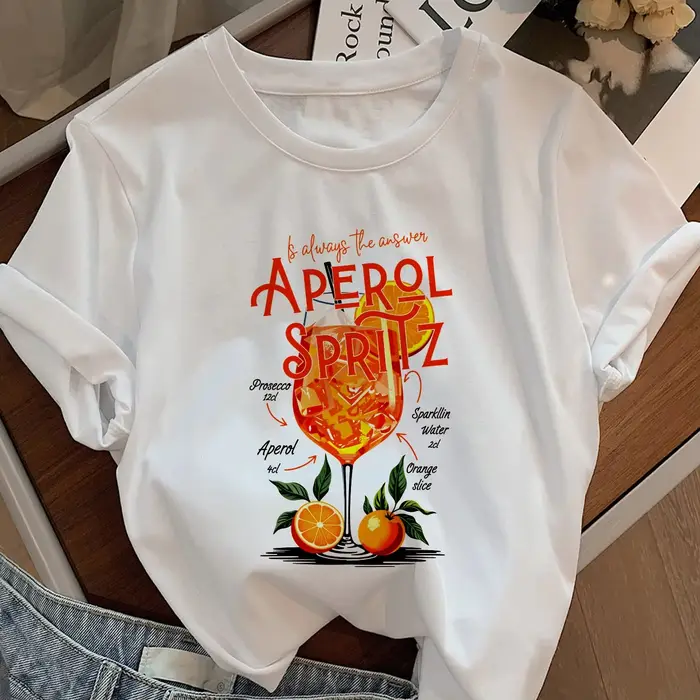 T-shirt Spritz Veneto pour femmes et filles