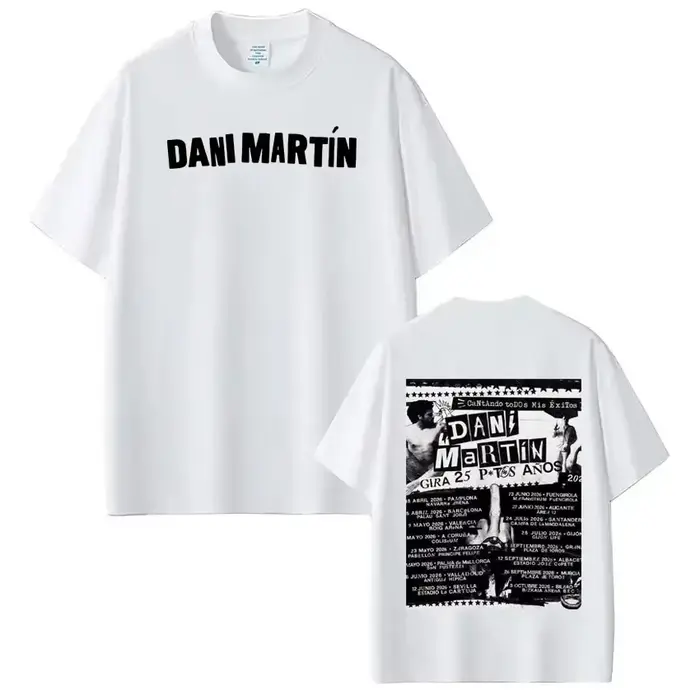 T-shirt graphique tendance Dani Martín