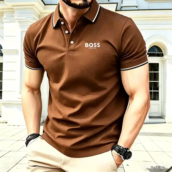 Nouveau Polo Homme Été 2026 à Col Revers Anti-boulochage