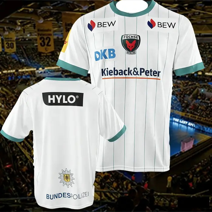 Nouveauté 2026 : FRISCH AUF! pour hommes T-shirt de handball Goppingen, vêtements de sport, surdimen