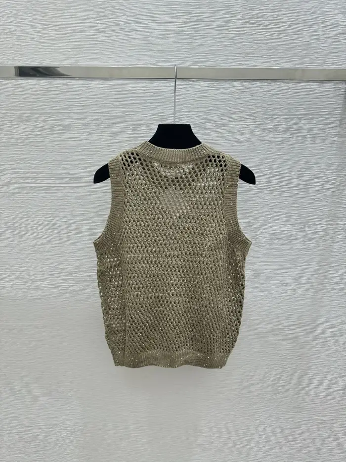 Débardeur en tricot pour femme de haute qualité