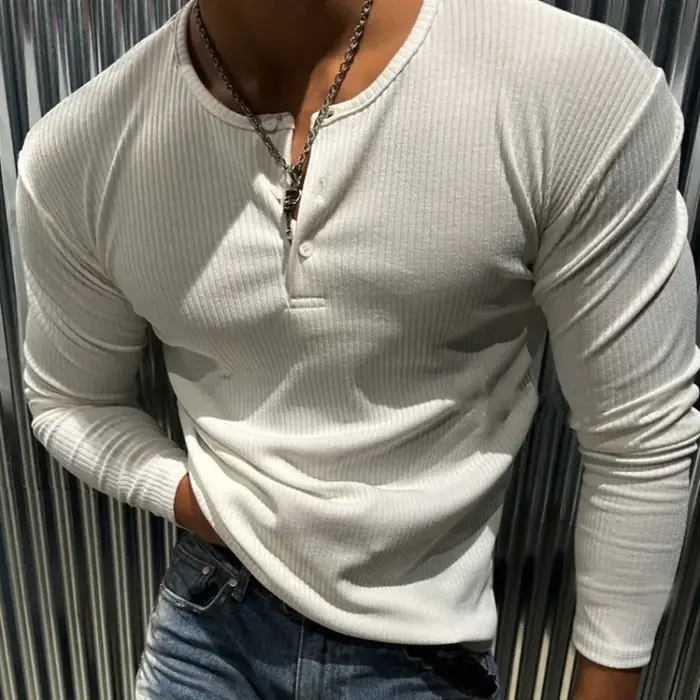 Pull boutonné licorne pour hommes Xl
