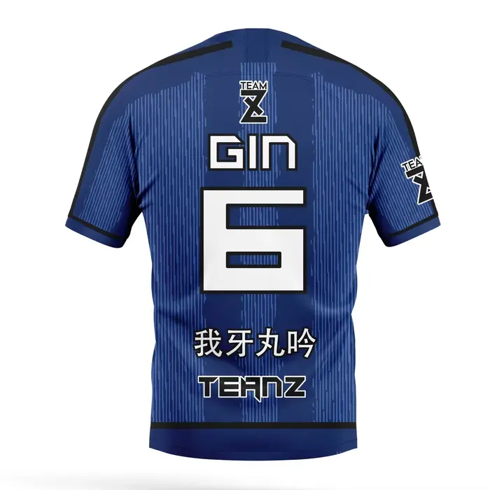 T-shirt de club TEAM-Z Blue Lock Été 2026 – Maillot Isagi Nagi – Vêtements Homme et Femme – Hauts Im