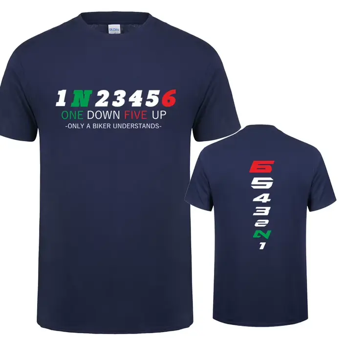 1N23456 moto seulement un motard comprend T-Shirt