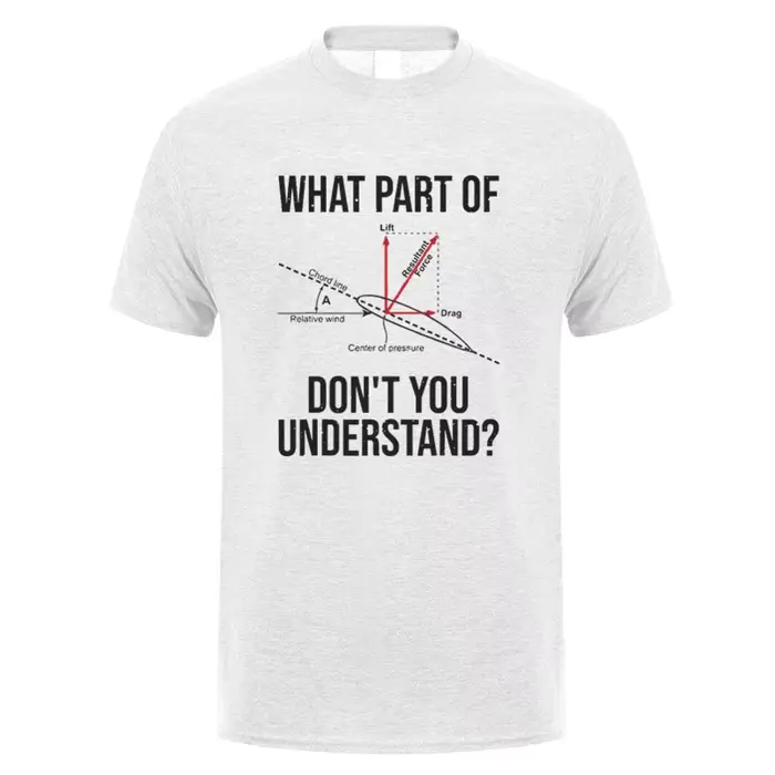 T-Shirt à Manches Courtes pour Homme et Femme, en Coton, avec Design d'Avion Mécanique, Amusant, Hap