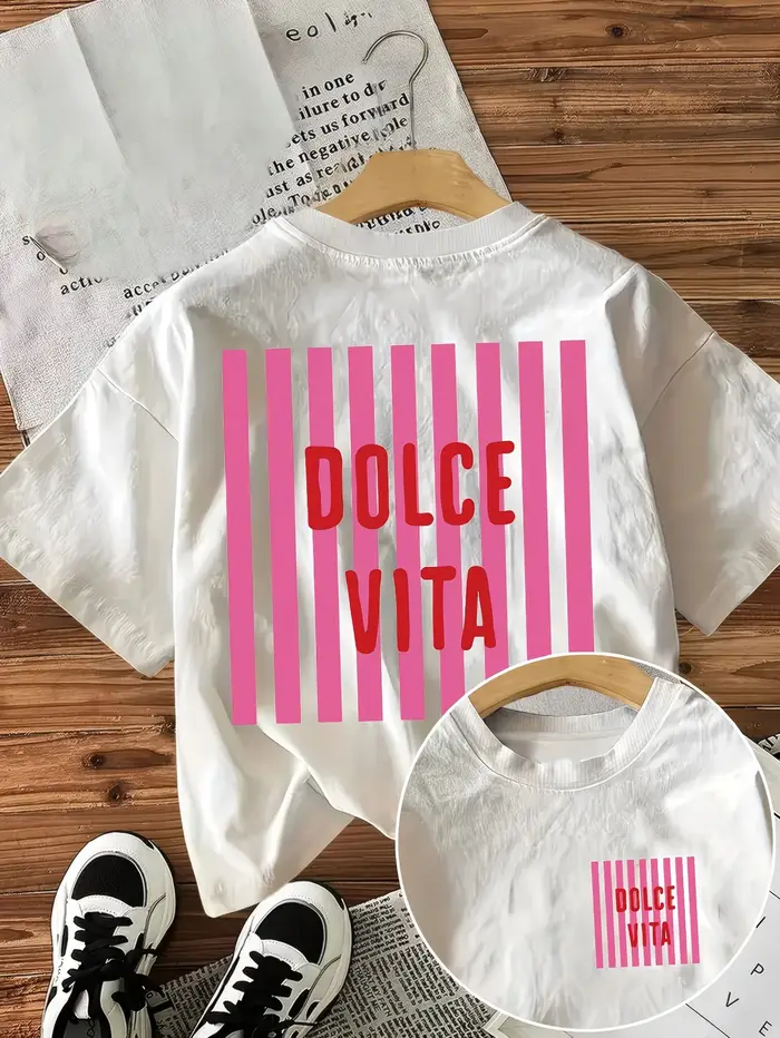 T-shirt blanc décontracté pour femme