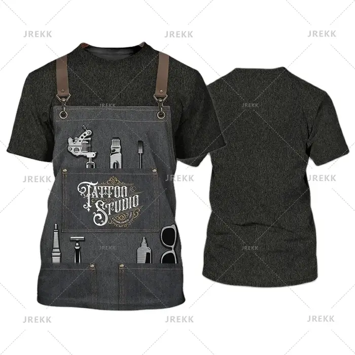 T-shirt à manches courtes à col rond pour hommes et femmes