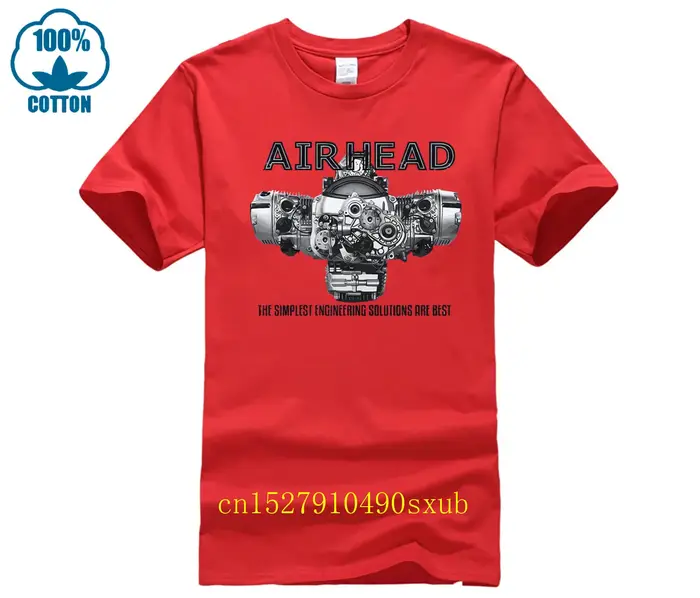 Airhead Boxer Engine Runder T-shirt Heather pour hommes