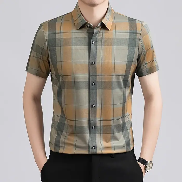 Chemise en lin pour homme