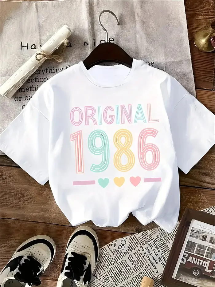 T-shirt original 1986 pour femme