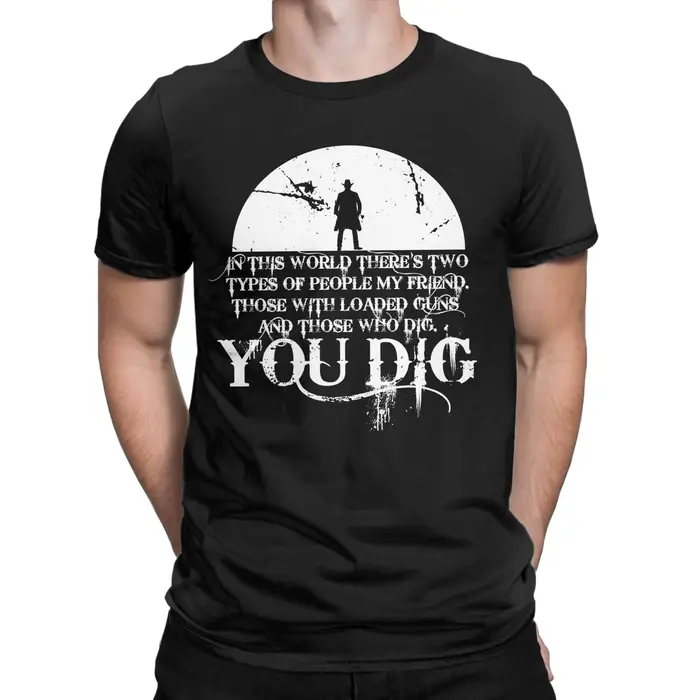 T-Shirt pour hommes The Good The Bad And The Ugly You Dig Crazy