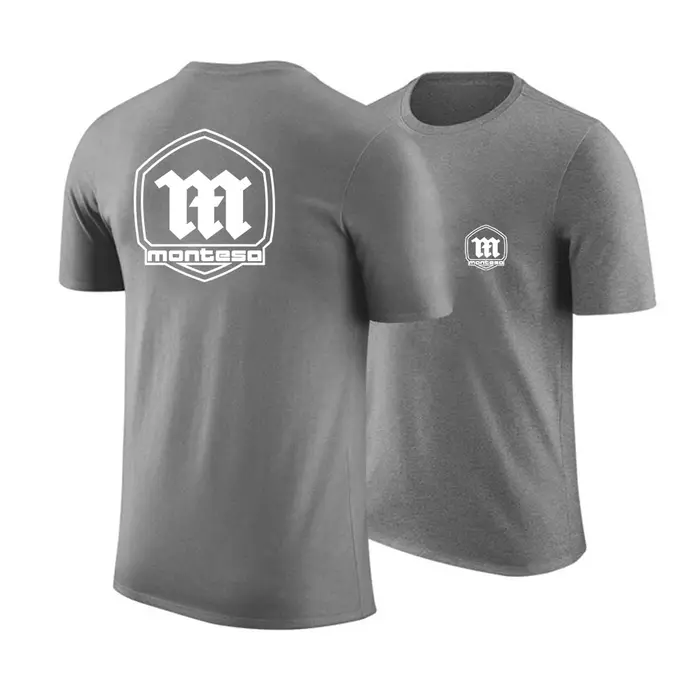 2025 nouveaux hommes Montesa moto impression mode classique confortable décontracté coton T-Shirt été haute rue col rond manches courtes