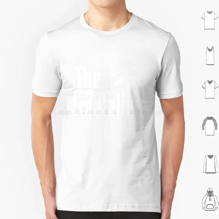 T-shirt en coton avec Logo The Godfather Original White Title
