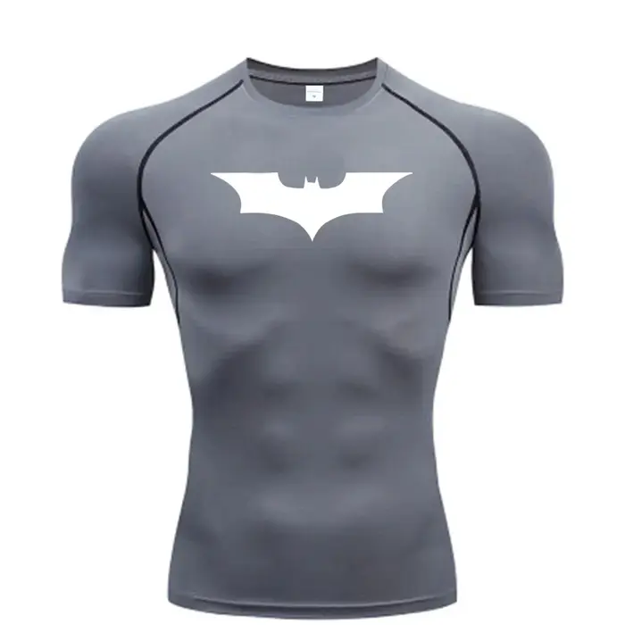 T-shirt de compression homme à séchage rapide pour la course