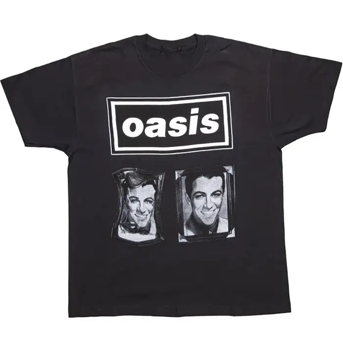 T-Shirt rétro Oasis Rock Punk Band