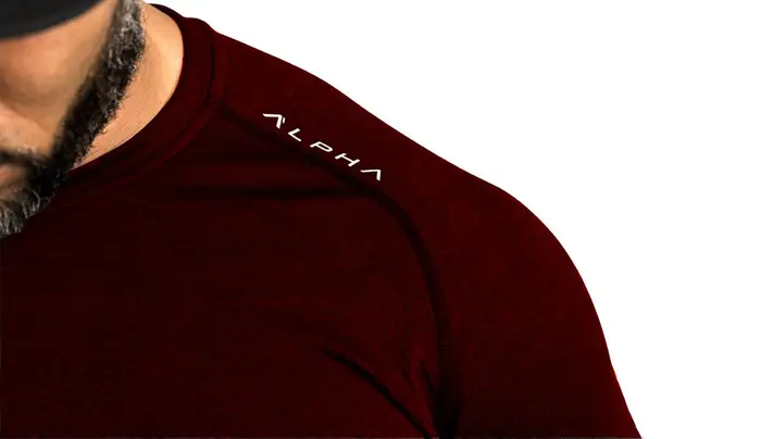 T-shirt de musculation à manches longues pour hommes