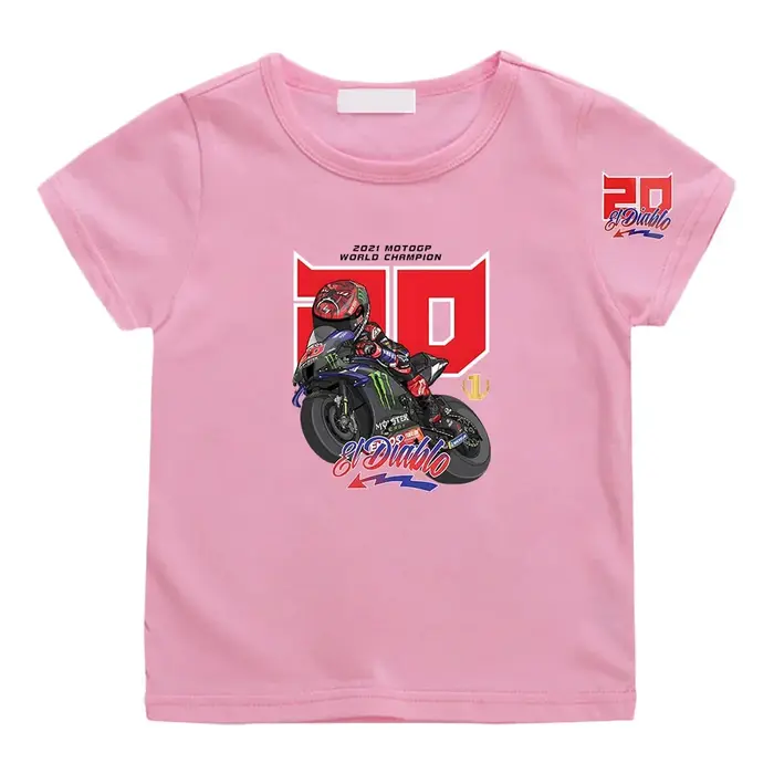 Fabio Quartararo-T-shirt graphique Anime pour garçons et filles