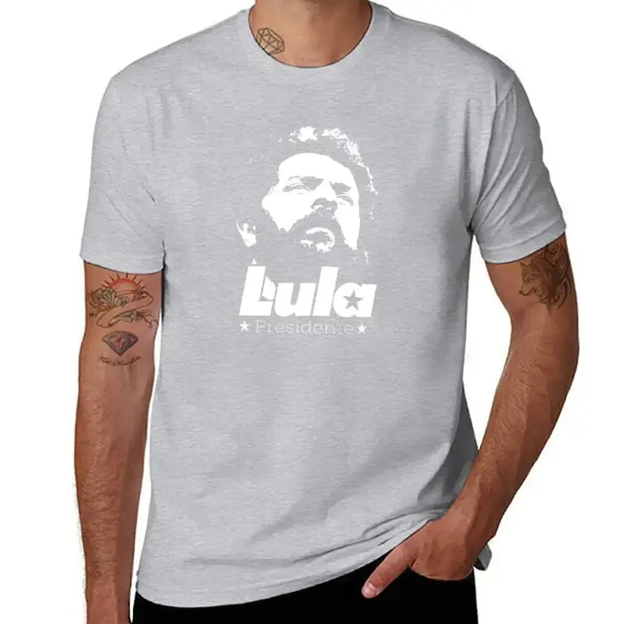 T-shirt Lula President en coton pour homme