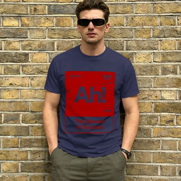 Ah! T-shirts The Element of Surprise pour hommes