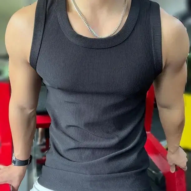Débardeur décontracté pour hommes, nouvelle collection d'été, entraînement physique, couche de Base