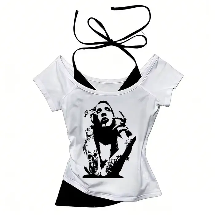 T-shirt Marilyn Manson pour femmes