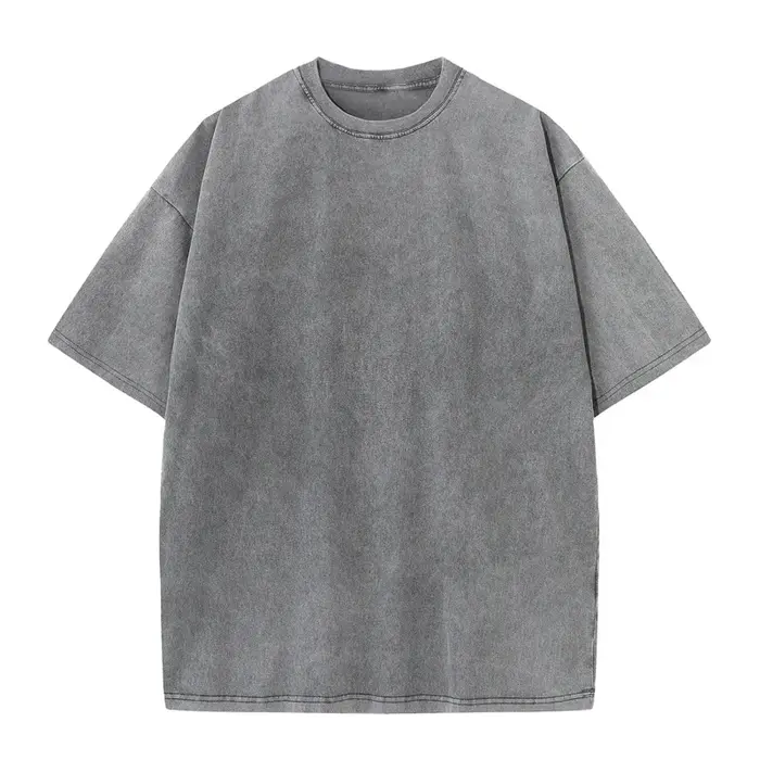 T-shirts vintage délavés pour hommes et femmes